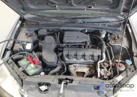 2004 Honda Civic Lx из США, поврежденный, VIN 2HGES16564H602476